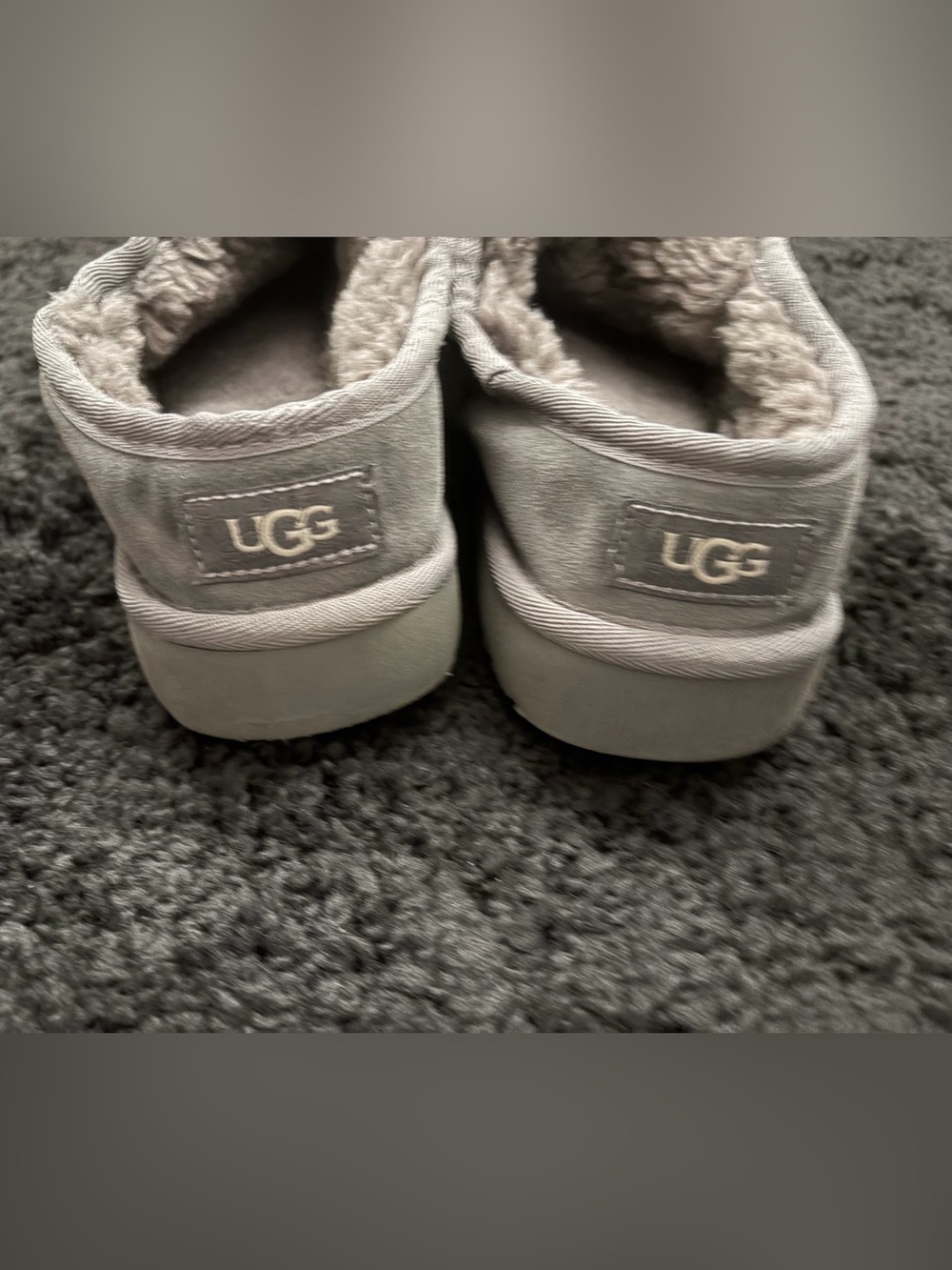 GUC Ladies UGG slip-on size 12